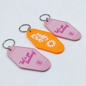 Porte-clés vintage pour motels, porte-clés rétro pour hôtels, blancs, de fournisseurs d'usine - Product Image 3