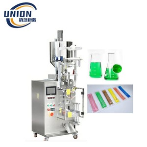 Máquina de Envasado de Película <span class=keywords><strong>Soluble</strong></span> en Agua Degradable de PVA No Estándar Personalizada para Fertilizante Foliar, Fertilizante Líquido de Oligoelementos - Product Image 1