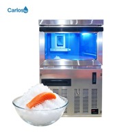 Machine à glace pilée au design élégant et simple, prix de gros usine, corps métallique peu encombrant pour restaurants occidentaux