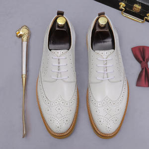 Wholesale Custom Men's Italian Formal Shoes Height Increasing Comfortable Wedding Business men's leather Dress Shoes&<b>Oxfords</b> - Product Image 4