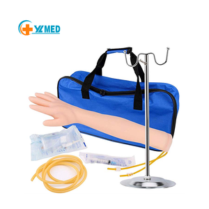 Kit de formation médicale scientifique professionnel, modèle de bras pour la pratique des injections IV, ponction veineuse et phlébotomie, silicone de qualité alimentaire - Product Image 1