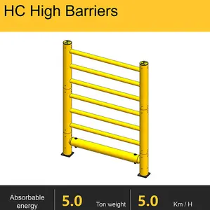 Barrera LW de alta calidad, barandilla alta, nuevo diseño para fábrica de Seguridad de Tráfico estándar al por mayor - Product Image 4