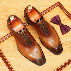 Zapatos de cuero casuales de negocios para hombre, zapatos formales de moda, zapatos de cuero de lujo duraderos y antideslizantes - Product Image 5