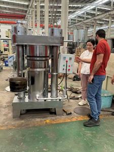Máy ép dầu lạnh thủy lực sử dụng thương mại bơ mè dầu óc chó hạnh nhân ép lạnh - Product Image 4