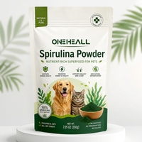 Poudre de spiruline de qualité alimentaire supérieure 100% pure pour animaux de compagnie, poudre de spiruline végétalienne