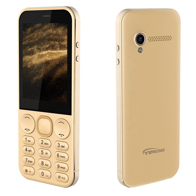 New Products 2.8 Inch Gsm bar Feature Phone Unlocked with 1000mAh Battery Keypad Mobiles Low Price