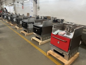 Matériel de cuisine Libermann, barbecue au charbon de bois commercial, four à griller avec/sans armoire, four à charbon de bois pour restaurant - Product Image 6