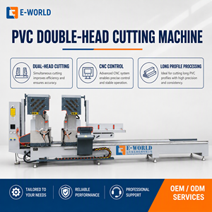 Scie à aluminium CNC à double tête avec système de refroidissement par pulvérisation, machine de découpe robuste pour profilés aluminium de murs-rideaux - Prix - Product Image 2