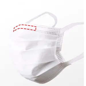 Factory Provided Breathable Adult Disposable 3ply Face Mask Disposable Dust-proof Breathing