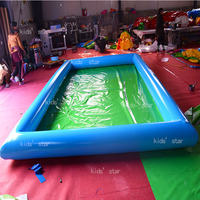 Piscine gonflable commerciale en PVC pour la pêche, bassin à canards, piscine gonflable pour événements extérieurs, location commerciale, taille personnalisée