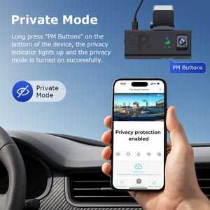 Cámara de Seguridad para Auto SECTEC con Detección de Radar, GPS, 4G, Ranura para Tarjeta SIM, Lente Dual de 6MP, Visión Nocturna, Grabación Frontal y Trasera 24/7 - Product Image 4