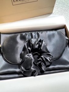 Amity caja de regalo conjunto de funda de almohada de seda máscara de Ojos de seda de morera combinación de círculo de pelo caja de regalo conjunto de tres piezas - Product Image 6