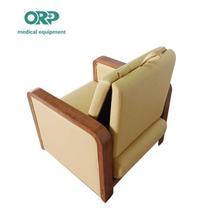 Combination <b>chair</b>/<b>bed</b> for hospital patients, no installation required, <b>single</b> <b>chair</b> for wards and hospitals, infusion - Product Image 3