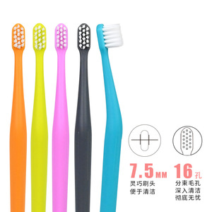 Brosse à dents pour enfants DuPont, poils en nylon doux, couleur personnalisable, pour les tout-petits, usage domestique - Product Image 4