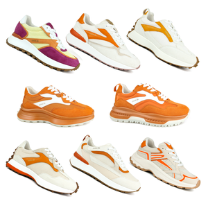 Nuove <span class=keywords><strong>Sneakers</strong></span> personalizzate traspiranti per le donne scarpe da Fitness <span class=keywords><strong>Beige</strong></span> arancione da <span class=keywords><strong>donna</strong></span> <span class=keywords><strong>Sneakers</strong></span> di marca originali - Product Image 1