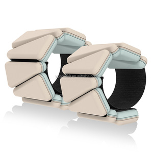 Pesas <span class=keywords><strong>de</strong></span> Silicona Resistentes al Sudor para Tobillos y Muñecas, con Correas Ajustables, Cómodas, para Hombres y Mujeres, para Gimnasio en Casa, Venta al Por Mayor - Product Image 2