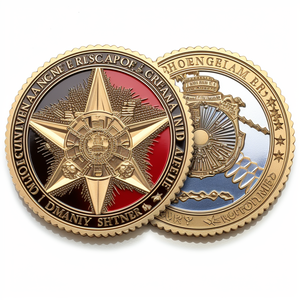 Moeda Desafio Personalizada em Metal de 30mm/40mm/50mm, Estampada em Liga de Zinco 3D - Product Image 5