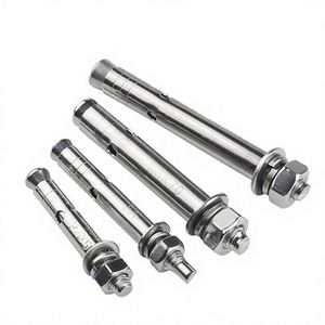 พุกเหล็กสแตนเลส DIN529 A2 70 304 ขนาด M6 สำหรับงานหนัก พร้อมน็อตและแหวนรอง สำหรับยึดคอนกรีต - Product Image 3