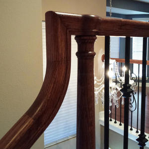 Fsc Top bán cao su gỗ 7012 tay đường sắt phù hợp 60 nới lỏng nội bộ/bên ngoài cầu thang OEM/ODM có sẵn cao su thân thiện với môi - Product Image 3