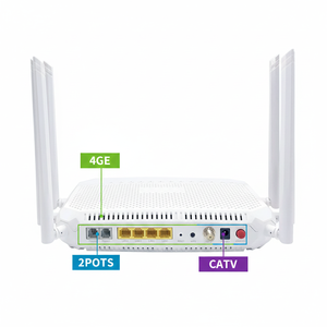 Router ONT 1GE de Alta Calidad para FTTH/FTTO/FTTC, Puente Gpon Epon Xpon ONU, Wifi 5, 4GE, 2POTS, CATV, AC2100 - Product Image 4