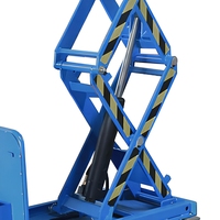Plateforme élévatrice mobile électrique à ciseaux en acier 800 kg ESS80D, table élévatrice silencieuse pour l'entretien des entrepôts ESS80D