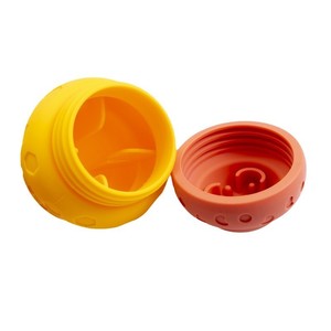 Jouet distributeur de friandises pour chien en silicone interactif en forme de ruche, souple, élastique, de qualité alimentaire, sans BPA - Product Image 4