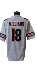 Maglie da Football Americano Cucite di Alta Qualità, 18 Caleb Williams, 15 Rome Odunze, per Uomini Adulti, 2 D.J. Moore - Product Image 4