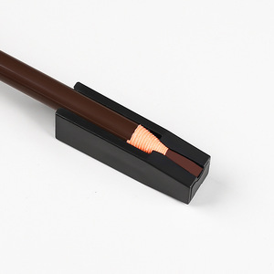 Eyebrow Pencil <b>Sharpener</b> Groove Assistant Peel Off Slot <b>Tool</b> for Flat Wax Brow Lip Makeup Pencil Tip - Product Image 1