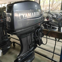 Moteur hors-bord YAMABISI, vente flash, garantie qualité 1 an, 40 ch, 2 temps, arbre court, moteur hors-bord pour bateau Zodiac