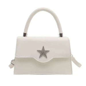 Vendita Diretta di Fabbrica: Elegante <span class=keywords><strong>Borsa</strong></span> a <span class=keywords><strong>Tracolla</strong></span> Quadrata con Motivo a Stella per Donne, Stile Lusso Leggero - Product Image 5