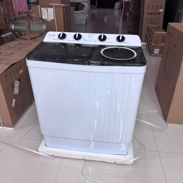 D 10kg Household Semi-automatic Washing Machine Double Drum Washing Machines Home Appliances Laundry Appliances