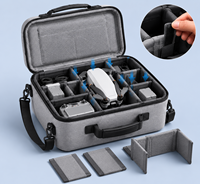 Étui rigide pour drone caméra EVA, étui de transport professionnel avec système de séparation personnalisé, rangement flexible, OEM ODM