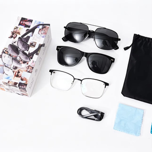 2026 AI Smart Glasses WAi2 Bluetooth Call AI Intelligent Q&A Media Music Low Latency, Low Power Consumption - Product Image 1