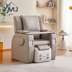 Silla de pedicura de estación de manicura de masaje de spa de pie de lujo personalizada de fábrica - Product Image 3