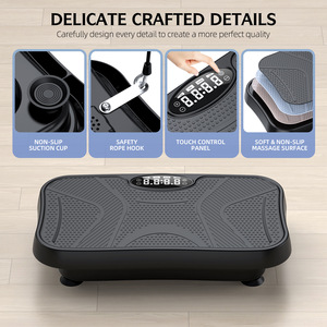 Plateforme vibrante YETFUL à conception <span class=keywords><strong>ultra</strong></span> silencieuse, capacité de charge élevée, équipement de fitness pour la maison, brûleur de <span class=keywords><strong>graisse</strong></span> et remodelage corporel - Product Image 4