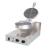 Machine à gaufres et à gâteaux électriques commerciale avec plaques interchangeables et surface de cuisson antiadhésive