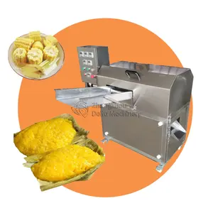 Estrattore di pasta di mais macchina per la separazione e la macinazione di noccioli di mais freschi dalle pannocchie per polpa di mais o purea