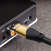 Câble Xput plaqué or 24 carats 48 Gbit/s 8K 60 Hz mâle-mâle (0,5 m-5 m) avec gaine en PVC pour HDTV, Home Cinéma, Moniteur et PS4