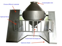 Mélangeur planétaire de type W KUAYUE pour poudres, mélangeur pour la transformation alimentaire avec fonction de séchage automatique, capacité de 4000 L