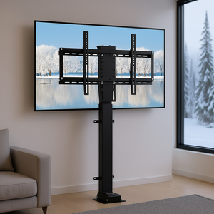 Soporte motorizado para TV de 32-70 pulgadas con control remoto, altura ajustable, de acero, para monitor - Product Image 2