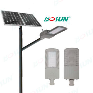 Bosunアルミニウムプロファイル屋外都市照明ソーラーパネルツリーライトロードライトスプリットソーラーストリートライト - Product Image 1