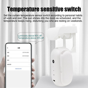 Tuya-máquina de cortina automática inteligente para el hogar, funciona con <span class=keywords><strong>Alexa</strong></span> - Product Image 4