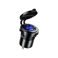Chargeur rapide Kewig 45W PD pour voitures, chargeur de téléphone portable USB C mini, 45W PD3.0 Qc3.0 double port, charge rapide mains libres, allume-cigare