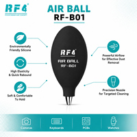 RF4 RF-B01 Peniup Debu Silikon Ramah Lingkungan dengan Aliran Udara Kuat untuk Perawatan Ponsel & Tablet