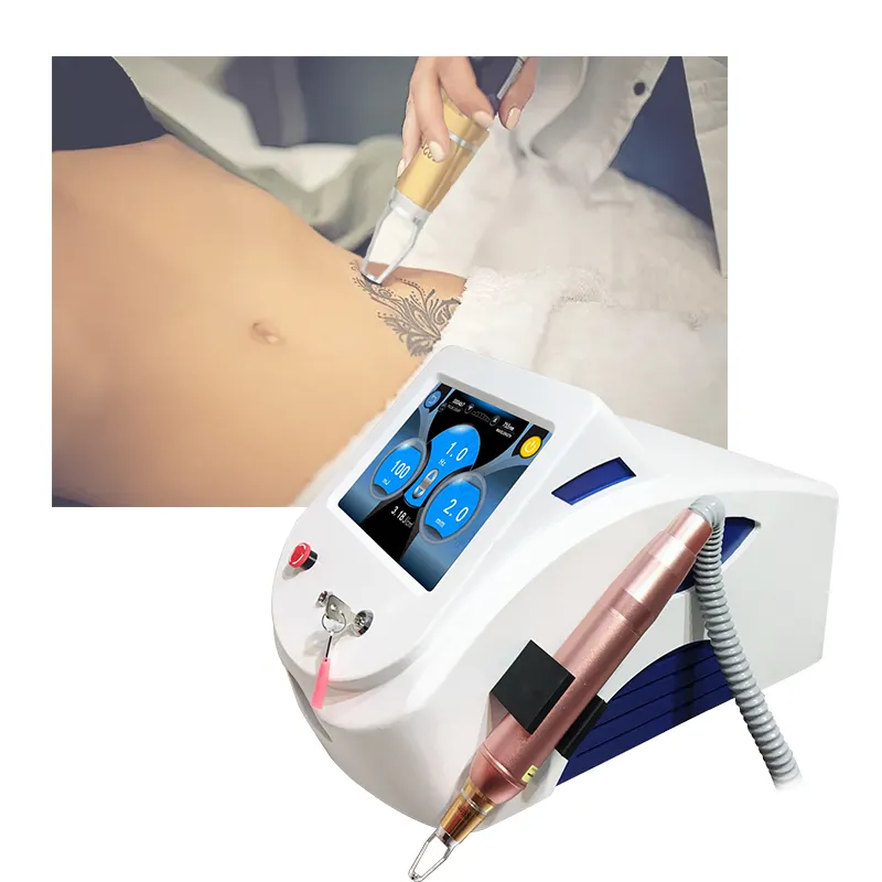 Vendita pico laser pigmento rimozione tatuaggio 1064nm Nd:yag Picoscend lentiggini macchie scure brufoli acne vena ragno rimuovere sopracciglia laser