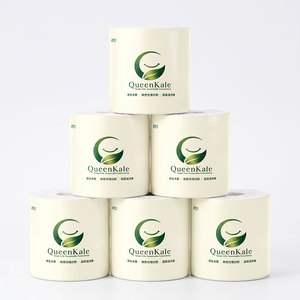 Premium Queenkale Bamboo Toilet <b>Paper</b> 2/3/4/5 Ply Septic Safe Biodegradable <b>Roll</b> For Home And Hotel Use - Product Image 1