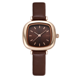 นาฬิกาผู้หญิงหน้าปัดสี่เหลี่ยมเล็กๆนาฬิกาข้อมือมีสไตล์และลำลอง - Product Image 1