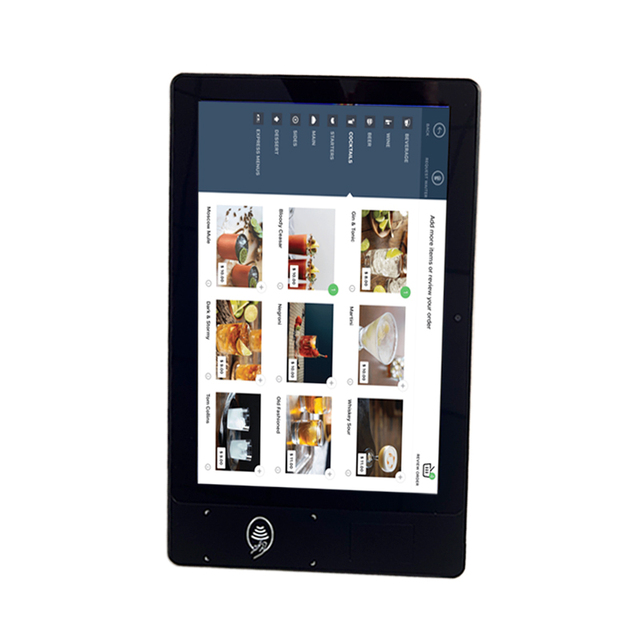 Restaurant Ordering Tablet POS Printer 11 Inch Touch Screen Mini Desktop All in One POS Terminal with 80mm Printer 2D Scanner