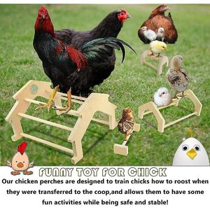 Wooden Chicken Habitat Jungle Gym For Chickens Coop Toy Accessory Wooden <b>Frame</b> <b>Play</b> Structure Farm Use - Product Image 4