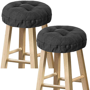Cojín Cuadrado para Asiento, Grueso, para Taburete de Patas Altas, Cojín para Silla, 100% Poliéster, Relleno de Espuma Viscoelástica, Anti-Decúbito - Product Image 1